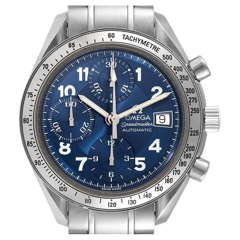 omega speedmaster blaues zifferblatt|omega speedmaster moon phases.